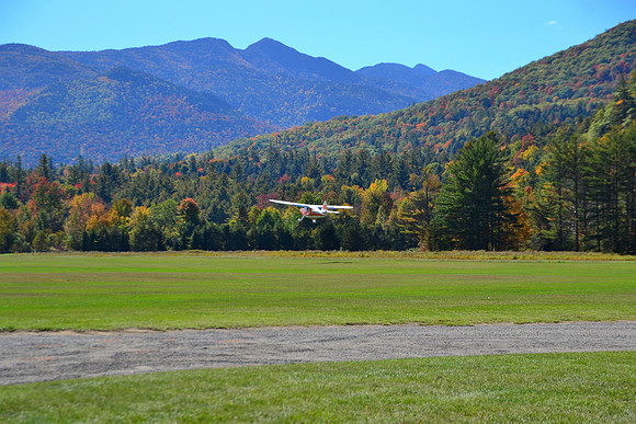 Flying over High Peaks, Marcy Field, Keene