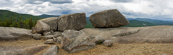 Pitchoff Rocks CLOSE view Pano