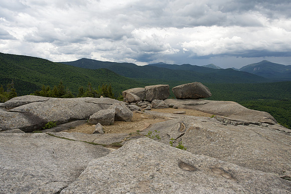 Pitchoff Rocks L side view Pano