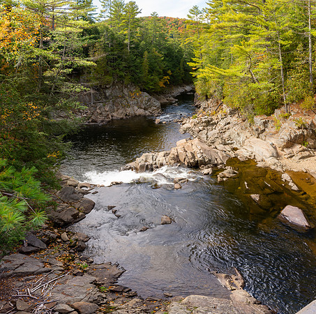 Hulls Falls Below Bridge