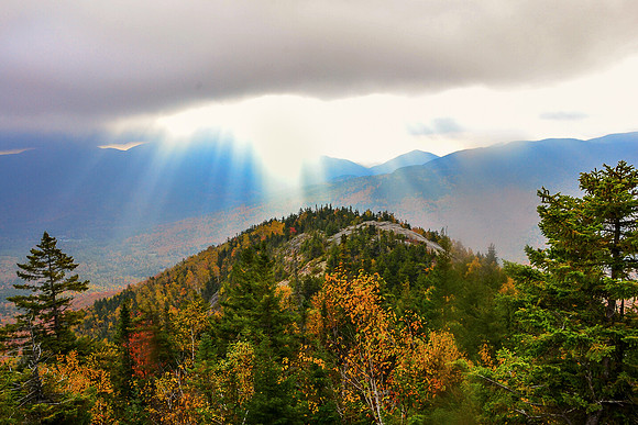 Big Slide Summit, View of Brothers