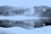 Big Moose Mountain Pond, Early Morning Fog, North Hudson