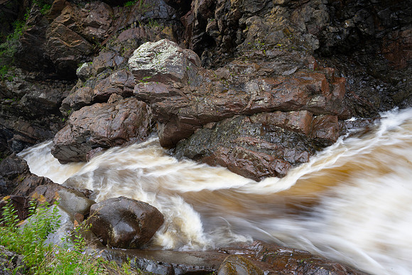 "Downflow" Ausable Gorge Falls, Wilmington