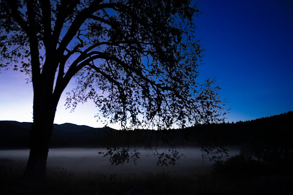 Night Fog at Sunset, Keene