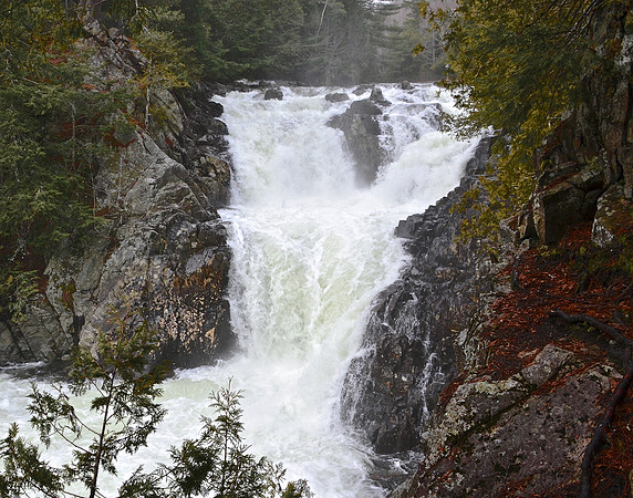 Split Rock Falls after Hurricane Irene