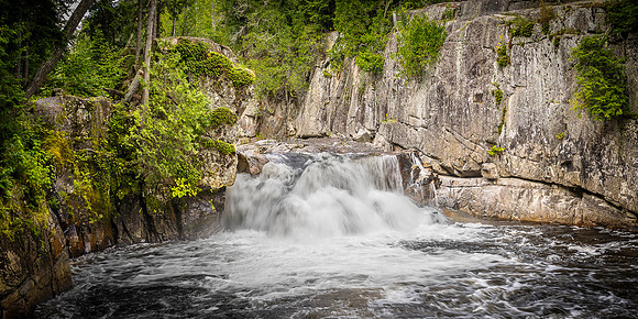 Falls Below The Gorge, Panorama, Wilmington