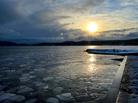 Ice Out on Schroon Lake