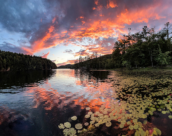 Paradox Lake Sunset