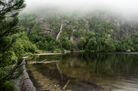 Chapel Pond in Fog, Keene Valley