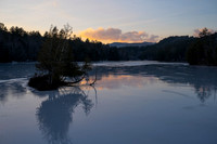 Palmer Pond Sunset, North Hudson