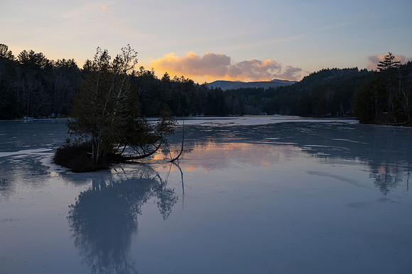 Palmer Pond Sunset, North Hudson