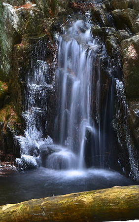 Shelving Rock Falls, Back Side of Lake George