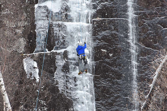 Ice Climbers, Chapel Pond, Keene Valley 6
