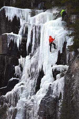 Ice Climbers, Chapel Pond, Keene Valley 5