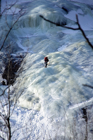 Ice Climbers, Chapel Pond, Keene Valley 7