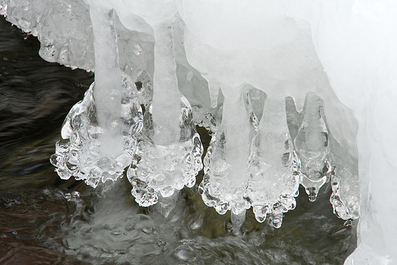 Ice Formation, Vanderwacker Brook, Schroon Lake