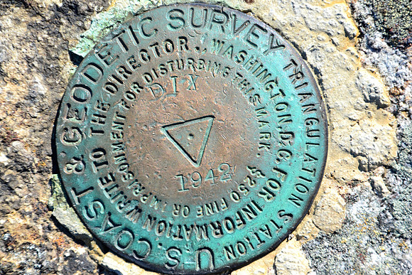 Summit Marker, Dix Mtn