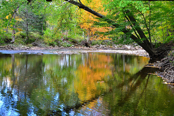 Schroon River Reflection, North Hudson