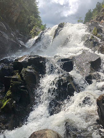 Raging Falls, West Branch Ausable River, Wilmington