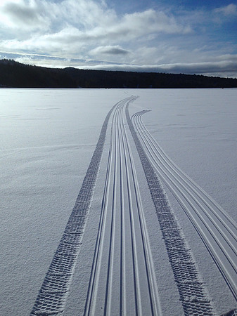 Snowmobiling, Schroon Lake
