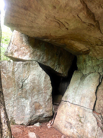 Cave, Castle Rock Trail, Blue Mountain Lake