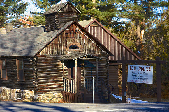 Log Chapel, Clemons, NY
