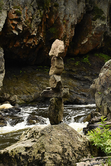Cairn, West Branch Ausable River 1