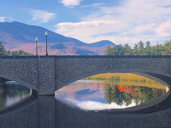 West Branch Ausable River, Bridge at Wilmington