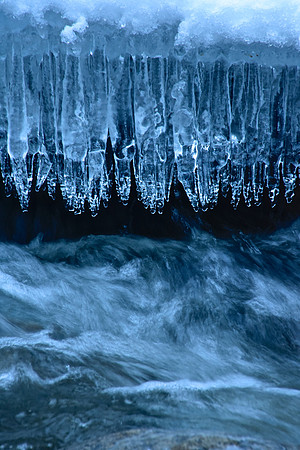 Ice Formation, Boquet River, North Hudson 3