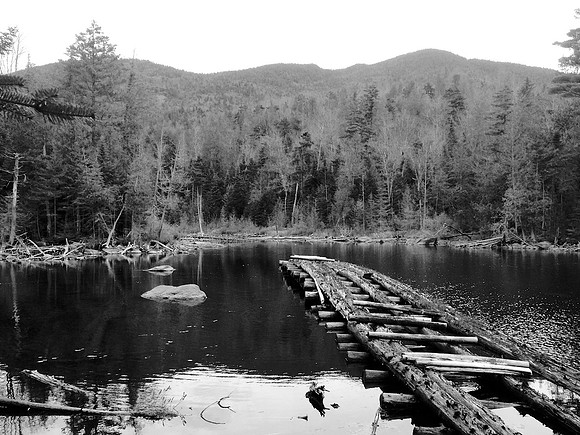 Old Hudson River Crossing, Upper Works, Newcomb