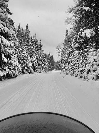 Snowmobiling Perkins Clearing, Speculator 1