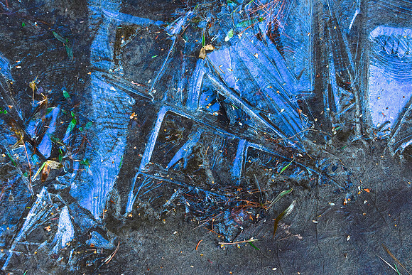 Ice Formation, Schroon River, North Hudson 1