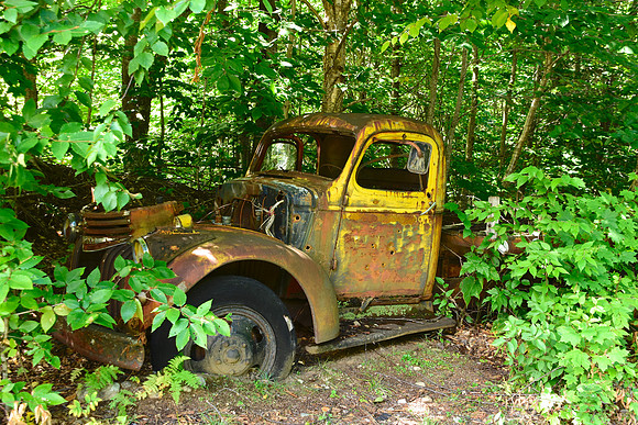 Old Truck, Trail to Boreas Ponds, Newcomb