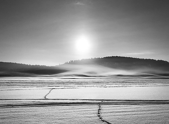 Frozen Desert B&W