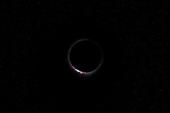 Solar Eclipse-Baily's Beads