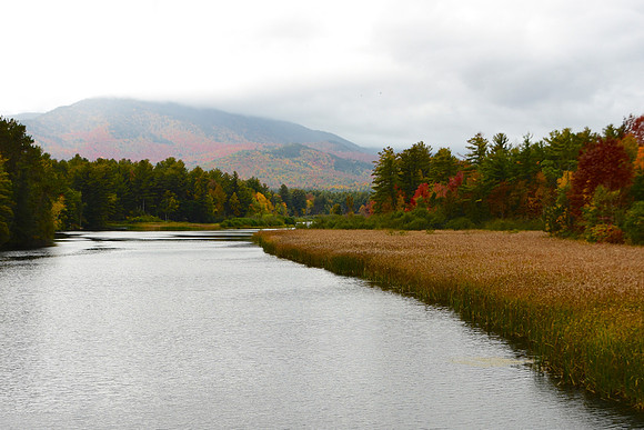 West Branch Ausable River from the Bridge at Wilmington