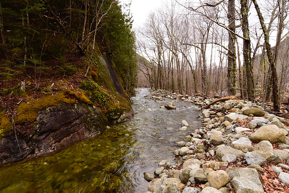 Beede Brook, Feeds Chapel Pond, Keene Valley