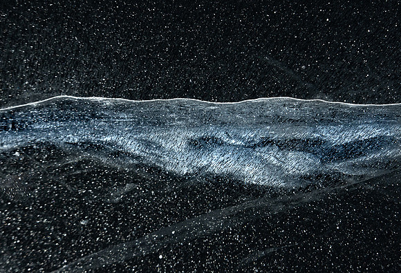 Milky Way on Ice, Schroon Lake