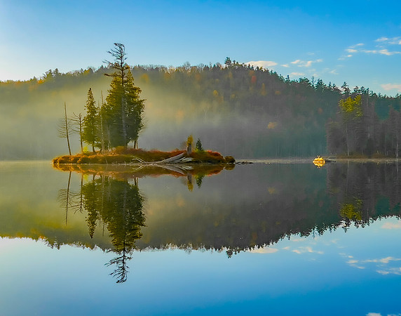 Dream Island, Johnson Pond, North Hudson
