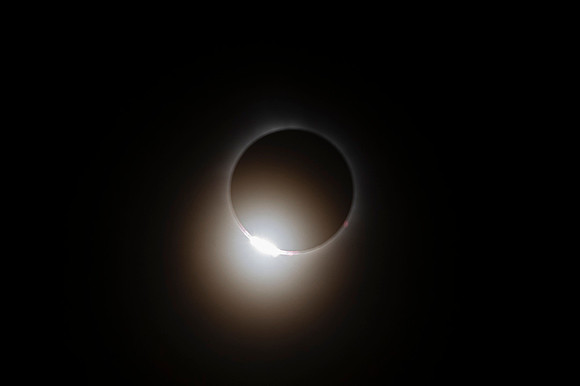 Solar Eclipse-Small Diamond Ring