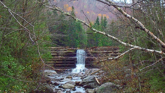 Old Marcy Dam, Damaged and Removed after Hurricane Irene