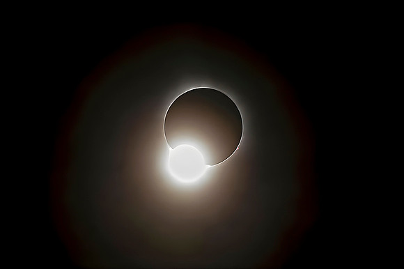 Solar Eclipse-Large Diamond Ring