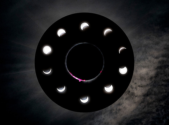 Solar Eclipse-Baily's Beads