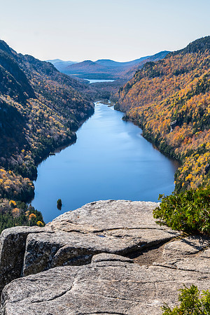 Lower Ausable Lake, Fish Hawk Cliffs, Fall 11